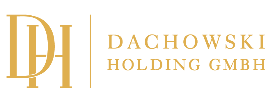 Dachowski Holding Logo in Gold
